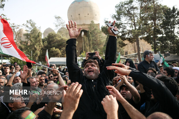 تشییع پیکر سردار شهید محمد باقری