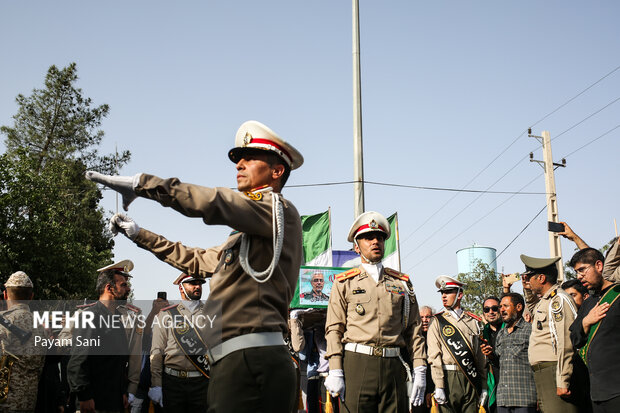 تشییع پیکر سردار شهید محمد باقری
