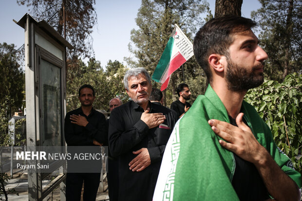 تشییع پیکر سردار شهید محمد باقری