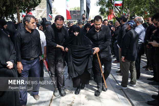 تشییع پیکر سردار شهید محمد باقری