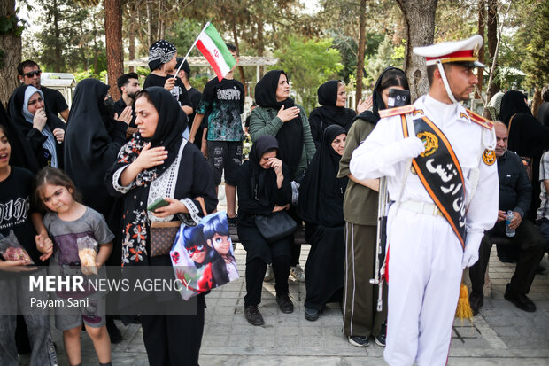 تشییع پیکر سردار شهید محمد باقری