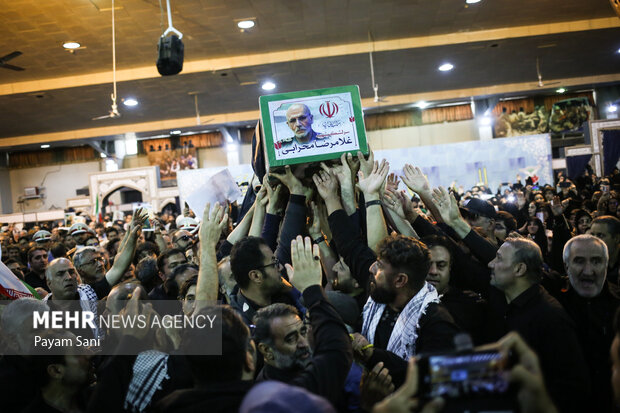 تشییع پیکر سردار شهید محمد باقری
