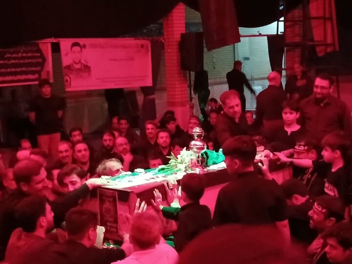 وداع با شکوه مردم دیار گروس با شهید وطن