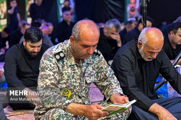 مراسم وداع با پیکر مطهر سردار شهید «علی شادمانی» در همدان