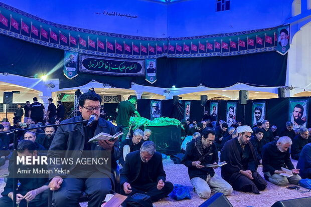 مراسم وداع با پیکر مطهر سردار شهید «علی شادمانی» در همدان
