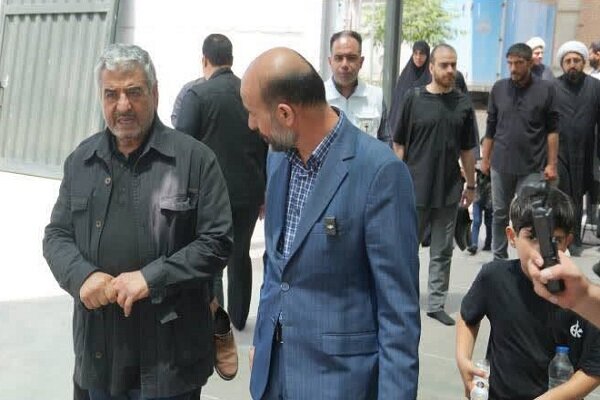 بازدید سردار محمدعلی جعفری از معراج شهدای بهشت زهرا (س) 3