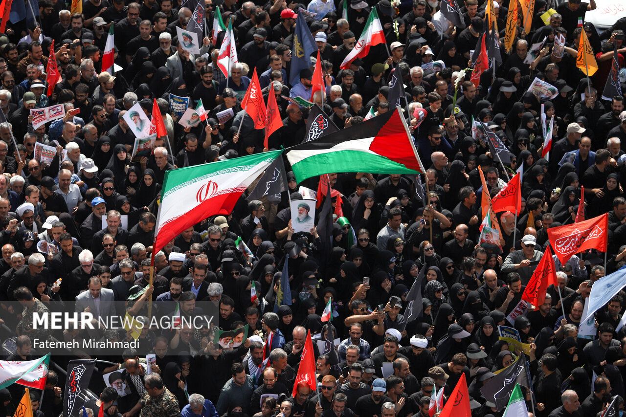 ملت،اسلامي،ايران،تشييع،حضور،اجتماعي،شهداي،نبرد،تبليغات،هماهن ...