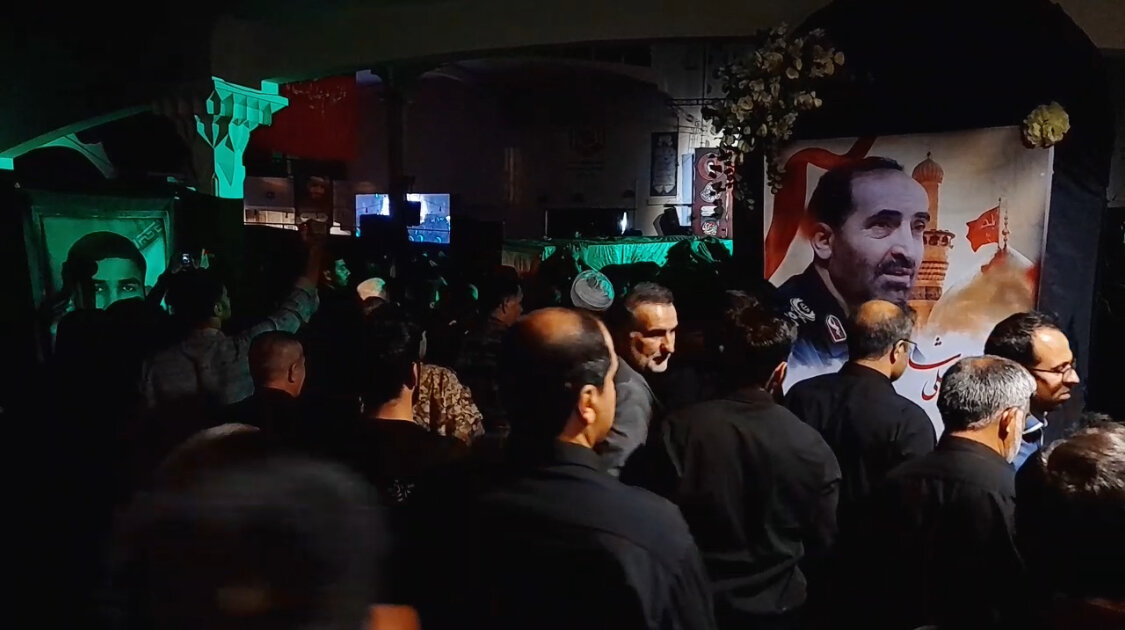 پیکر پاک سردار «شادمانی» وارد گلزار باغ بهشت همدان شد