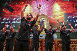 عزاداری شب سوم ماه محرم در اهواز