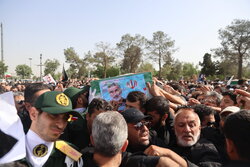 Funeral ceremony of martyr Brig. Gen. Hajizadeh in Tehran