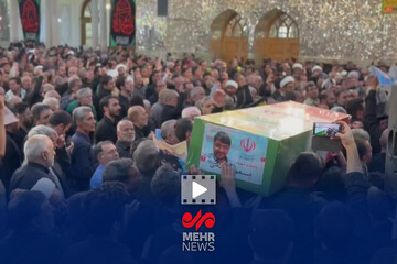 Şehit General Selami'nin cenaze töreninden görüntüler