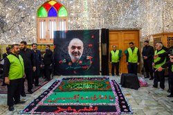 مراسم خاکسپاری سپهبد شهید «حسین سلامی» در حرم عبدالعظیم حسنی(ع)