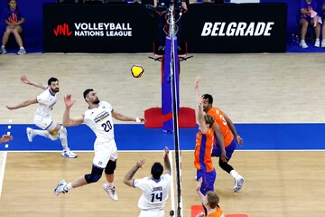 Iran edge Netherlands in 2025 VNL