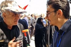 دیدگاه تشییع کنندگان سردار شادمانی از حضور گسترده مردم