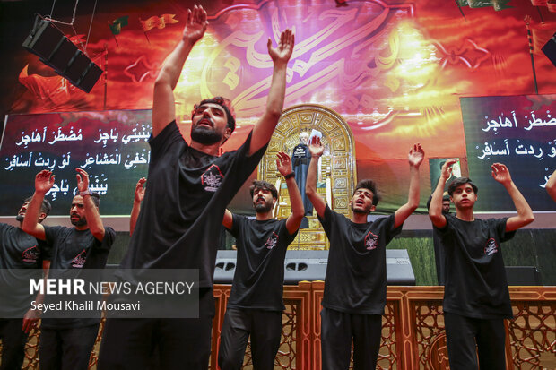 شب سوم محرم در حسینیه عقیلة الطالبیین اهواز