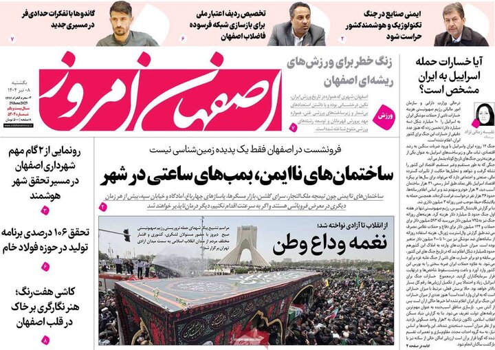 روزنامه‌های اصفهان