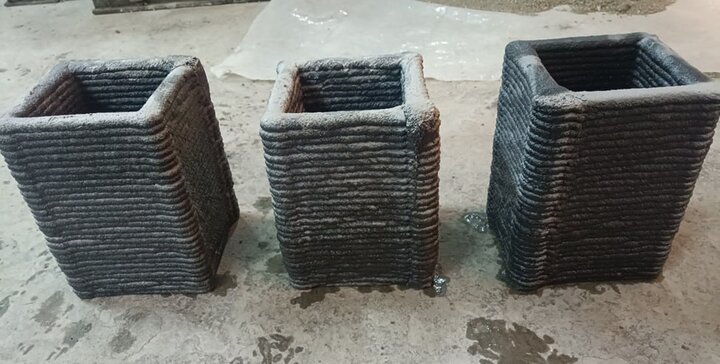 رفع چالش بتنهای پرینت سه بعدی با افزودن حباب هوازا