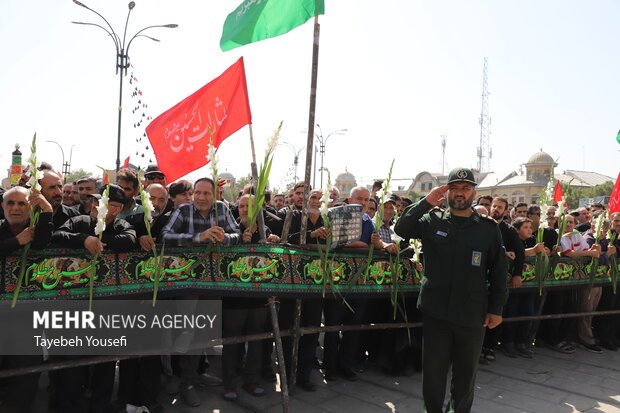 تشییع و خاکسپاری پیکر سردار شهید «علی شادمانی» در همدان