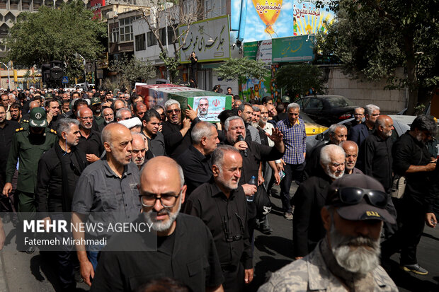 مراسم تشییع پیکر سردار شهید حاج محمدحسن محقق 22