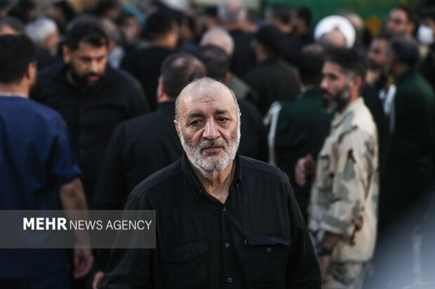 تشییع پیکر سردار شهید حسین سلامی در حرم حضرت عبدالعظیم (ع)