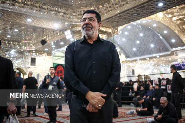 تشییع پیکر سردار شهید حسین سلامی در حرم حضرت عبدالعظیم (ع)