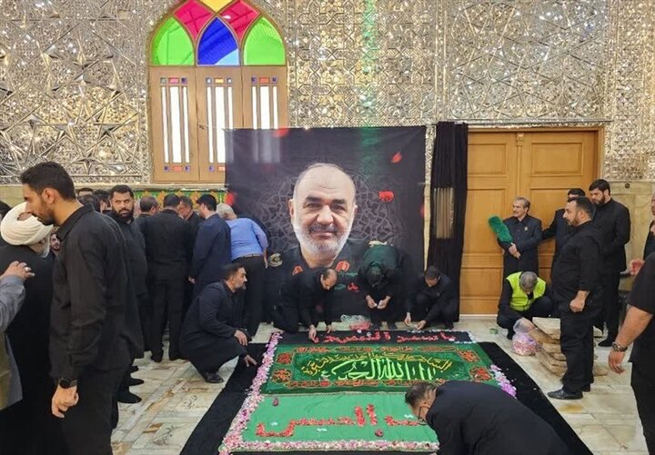Former IRGC chief martyr Hossein Salami laid to rest