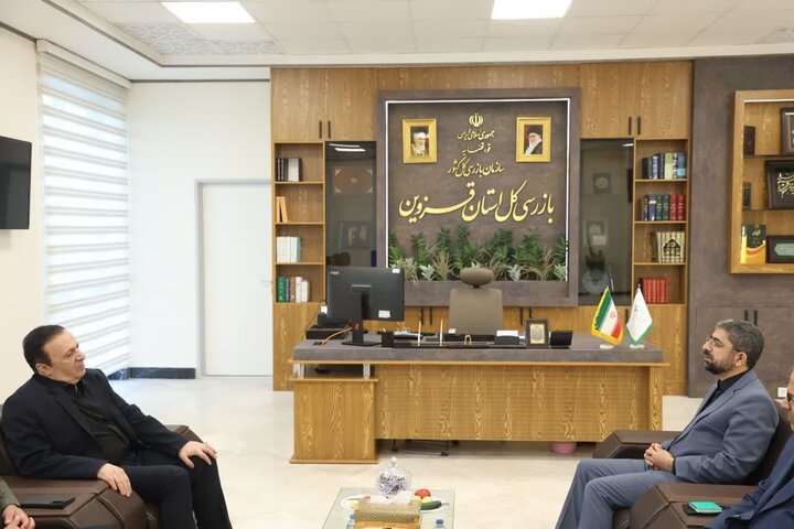 استاندار قزوین: نظارت مؤثر کلید سلامت اداری و توسعه پایدار قزوین است