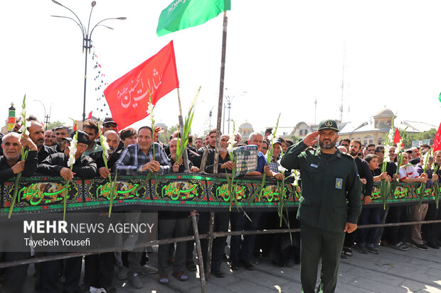 تشییع و خاکسپاری پیکر سردار شهید «علی شادمانی» در همدان