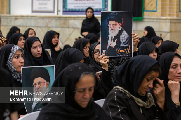 گرامیداشت یاد شهدای قزوینی جنگ تحمیلی رژیم غاصب اسرائیل