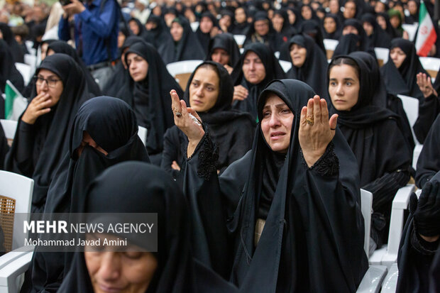 گرامیداشت یاد شهدای قزوینی جنگ تحمیلی رژیم غاصب اسرائیل