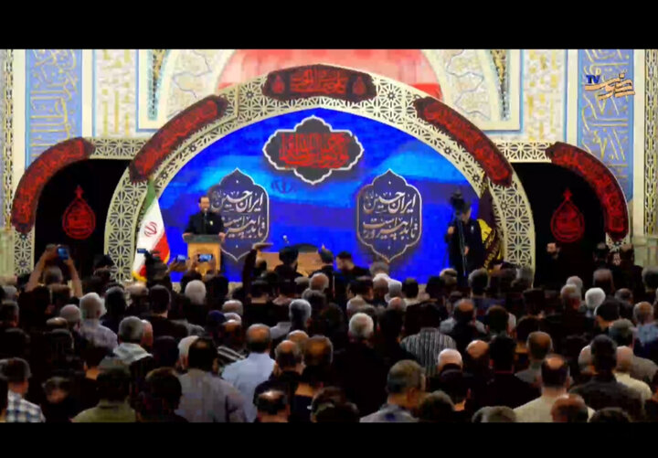 ورود پیکر ۴ شهید حملات رژیم صهیونیستی به حرم رضوی