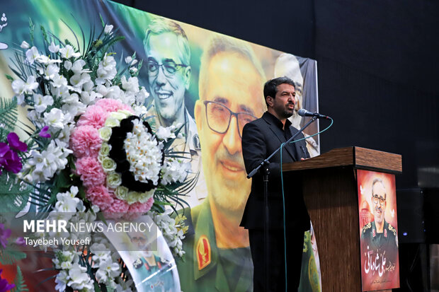 مراسم بزرگداشت سپهبد شهید «علی شادمانی» در همدان