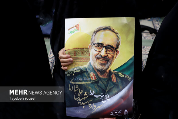 مراسم بزرگداشت سپهبد شهید «علی شادمانی» در همدان