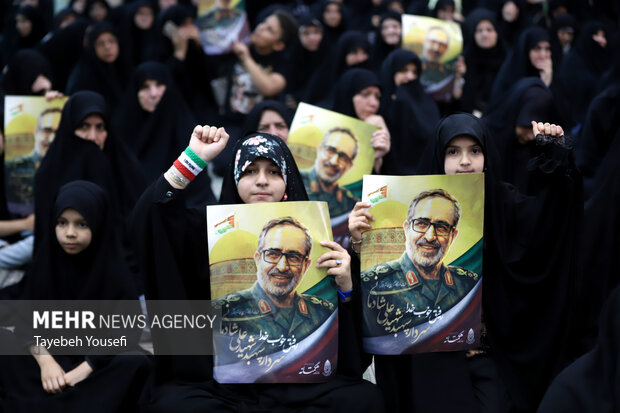 مراسم بزرگداشت سپهبد شهید «علی شادمانی» در همدان