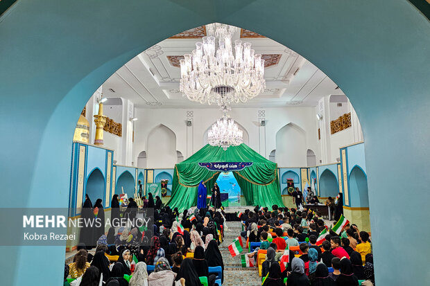 گردهمایی کودکان عاشورایی در حرم مطهر امام رضا(ع)