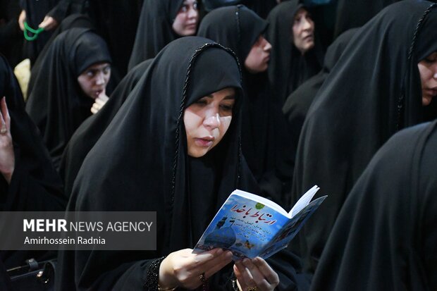 مراسم وداع با پیکر دو شهید مدافع وطن در بیرجند