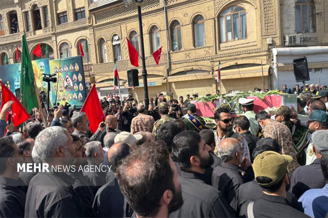 همدان،شهيد،مراسم،شهداي،شنبه
