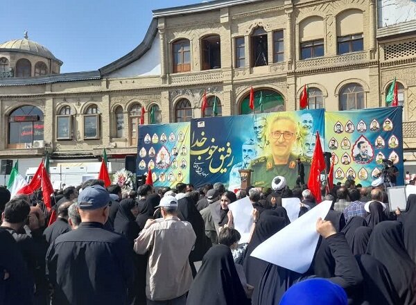 شادماني،همدان،شهيد،شهر،ايران،عهدي،سپهبد،سوگ،سربلندي،ايثار
