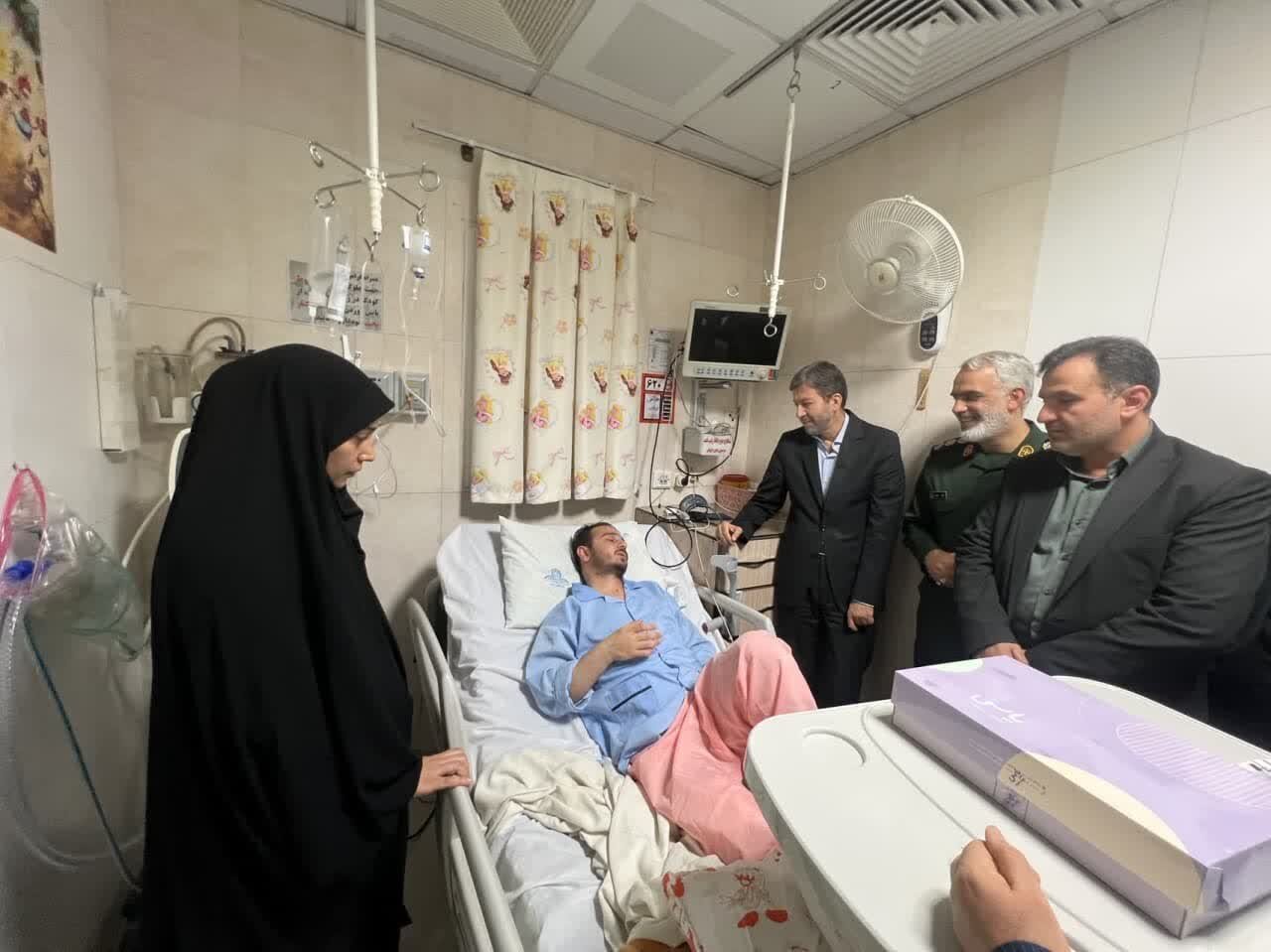 مجروحان،كاشان،ايران،شهيدان،استاندار،تقدير،صهيونيستي،حوادث