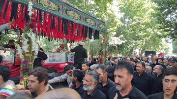 حضور گسترده مردم در تشییع سردار نیکویی