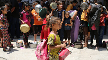 At least 650,000 children are at high risk of famine in Gaza