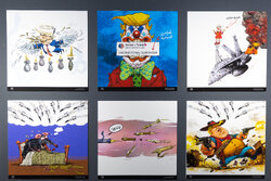 «پوزه‌بند» ادای دینی به روزهای غرور و حماسه است؛ نماد حرف‌ مفت‌ ترامپ!