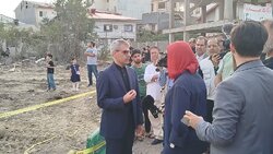 حضور خبرنگاران خارجی در معراج شهدای آستانه اشرفیه