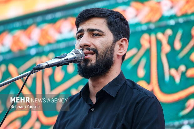 مراسم گرامیداشت شهدای استان مرکزی در جنگ تحمیلی ۱۲ روزه