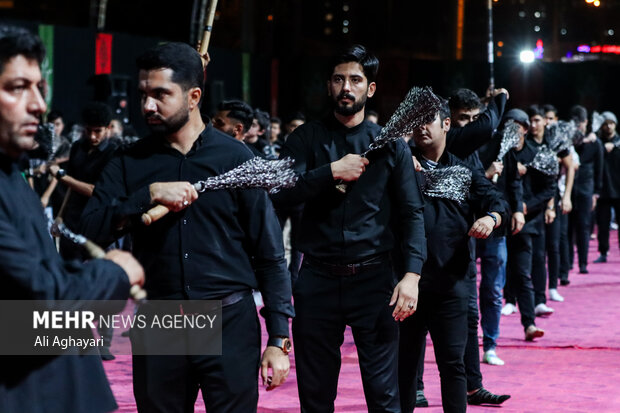 برگزاری مراسم عزاداری ماه محرم توسط ۵۷ هیئت مذهبی در چالدران