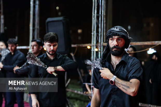 عزاداری شب چهارم محرم‌الحرام در ارومیه