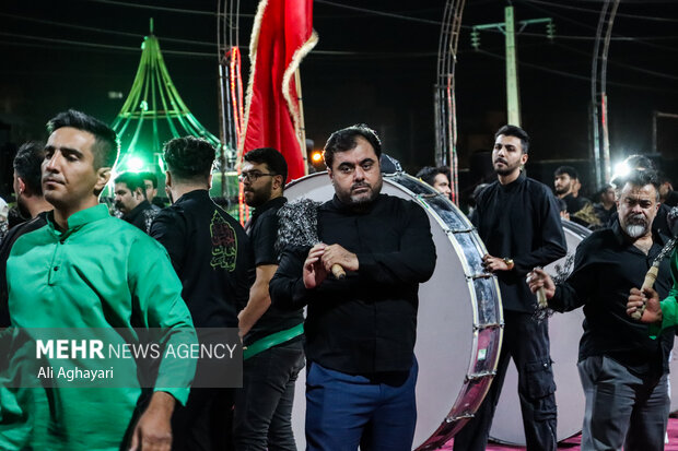 عزاداری شب چهارم محرم‌الحرام در ارومیه