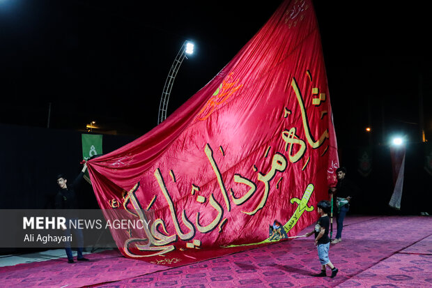 عزاداری شب چهارم محرم‌الحرام در ارومیه
