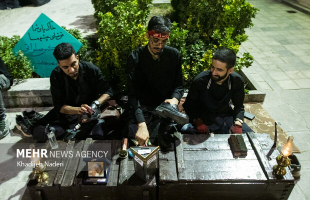 عزاداری هیات مجتمع فرهنگی باران اصفهان