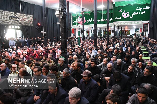 مراسم تشییع پیکر مطهر دو شهید مدافع وطن در بیرجند